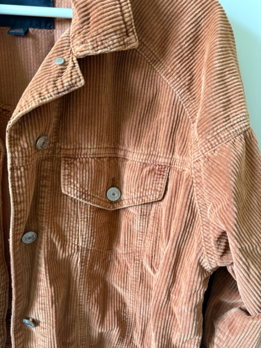 American Eagle Rust Corduroy Jacket - Picture 4 of 4